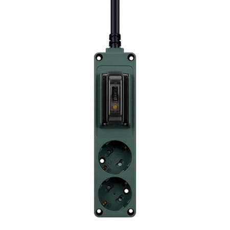 알리바니스토어 멀티캡 콘센트안전커버 멀티탭 고용량 누전차단 멀티코드 콘센트 2구 1.5M