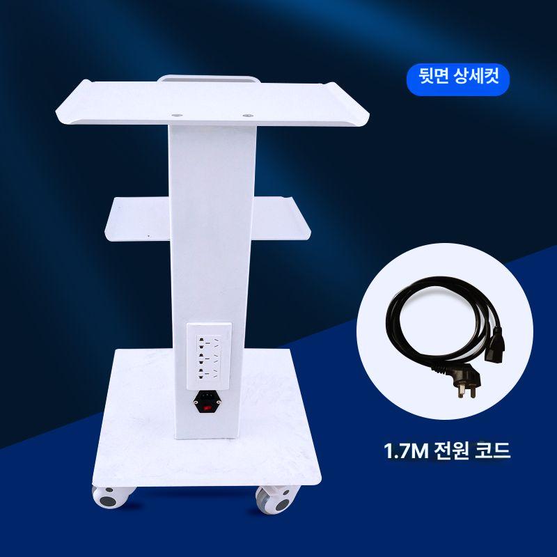 모니터 거치대 선반 카트 치과용 노트북 각도 바퀴 안과 소형 카트 - 상세 이미지 3