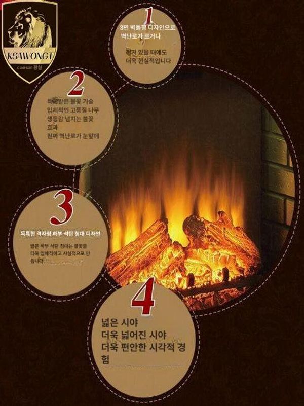 벽난로 안전펜스 아궁이문 안전망 난로 펜스 파이으스크린 소형 120 x 40x100cm - 상세 이미지 3