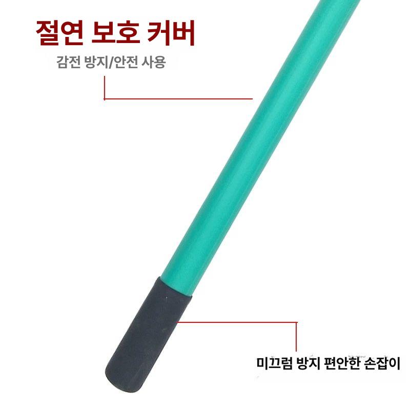 장대 낫 가지치기 다기능 벌초용 농업용 도구 풀베기 외부 잠금 10m 6단 - 상세 이미지 5