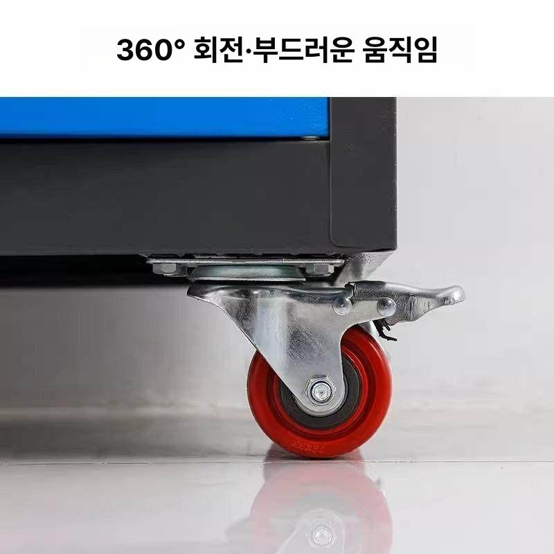 이동식 공구 캐비넷 공구함 작업대 부품함 카센터 정리대 - 상세 이미지 2