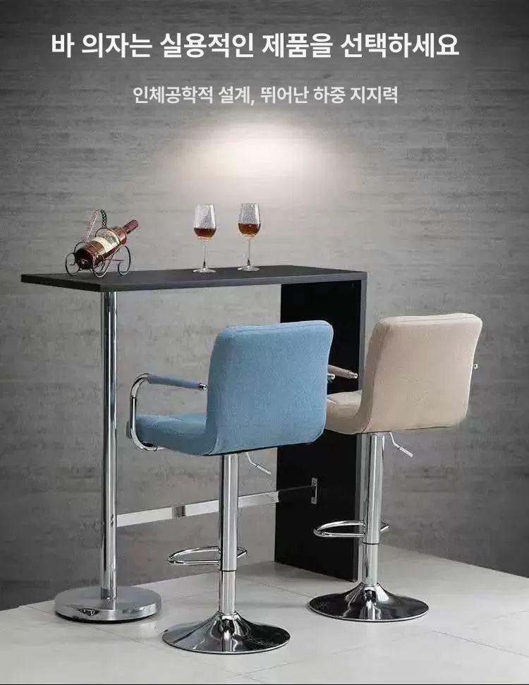 접이식 바의자 폴딩 스툴 간이 식당 카페용 업무용 홈바 하이 확대 받침대 색상 별도 - 상세 이미지 2