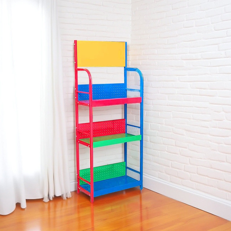 디자인 정리함 철제 수납함 수납장 인테리어 가구 화려한 알록달록 색상 60x30x150 3중 - 상세 이미지 3