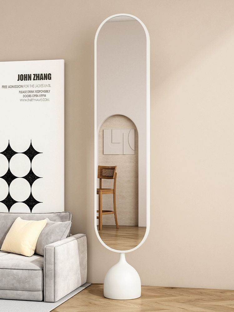 북유럽 아치형 전신거울 드레스룸 인테리어