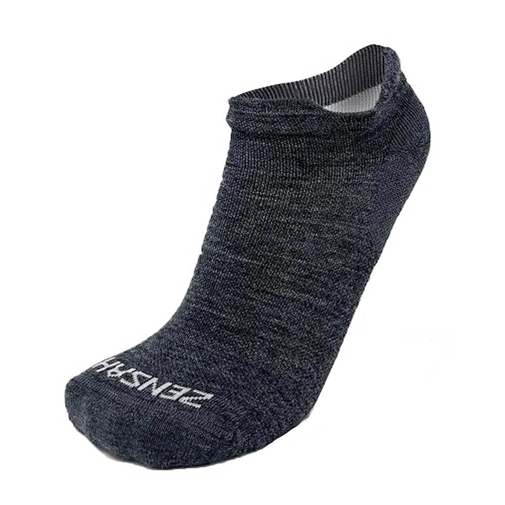 Zensah 알파카 울 러닝 양말 아늑한 양말, - 여성용, 및 노쇼 미국 XL 차콜, 남성 Black Small - 상품 이미지