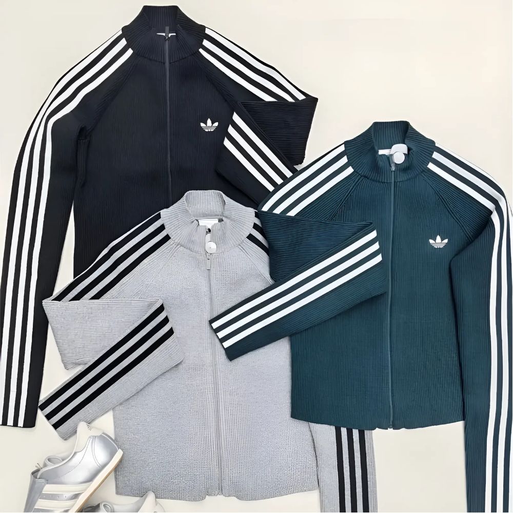 아디다스 아디컬러 3S 슬림 트랙탑 W 3colors 블랙 JY2597 그레이 JZ0886 - 상품 이미지