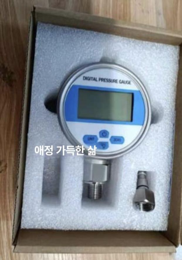 디지털 압력 게이지 타이어 누수탐지 차압계 감지기 냉동 디지털 압력계 새제품 - 상세 이미지 3