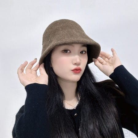 [MEGAPARA협력사]디아나 울 버킷햇 브라운 트래킹모자 남자볼캡모자