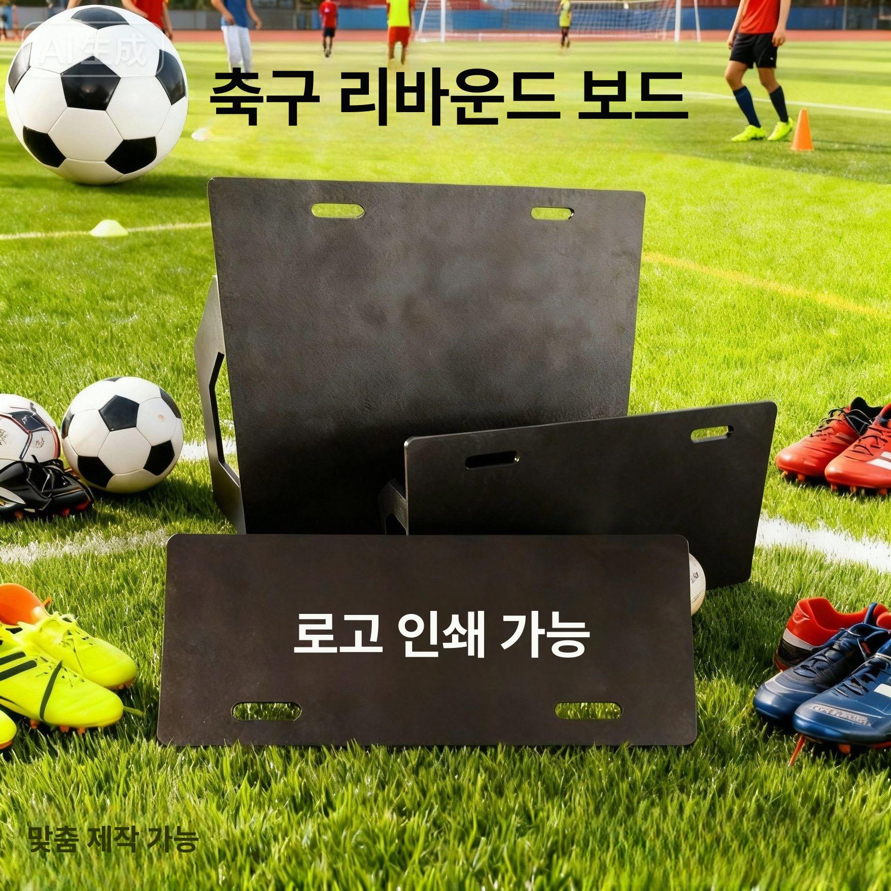축구 리턴볼 각도 벽치기 리바운더 사커 컨트롤 훈련 풋볼 각도조절 트레이너 슛팅 휴대용 - 상세 이미지 2