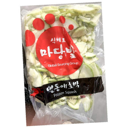 대건 냉동애호박 1/4컷 1K x10p 볶음용 구이재료