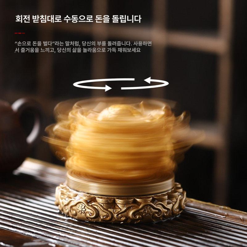 동물 석고몰드 행운 소품 몰드 금두꺼비 도예 키트용 회전식물분사비슈골드 - 상세 이미지 3