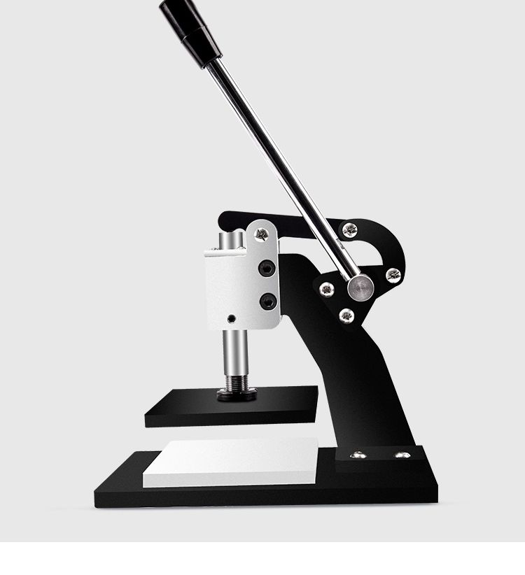 원단 재단기 직물 패브릭 소형 원형 커터기 피할기 종이 상부프레스플레이트120 236mm 18kg - 상세 이미지 5