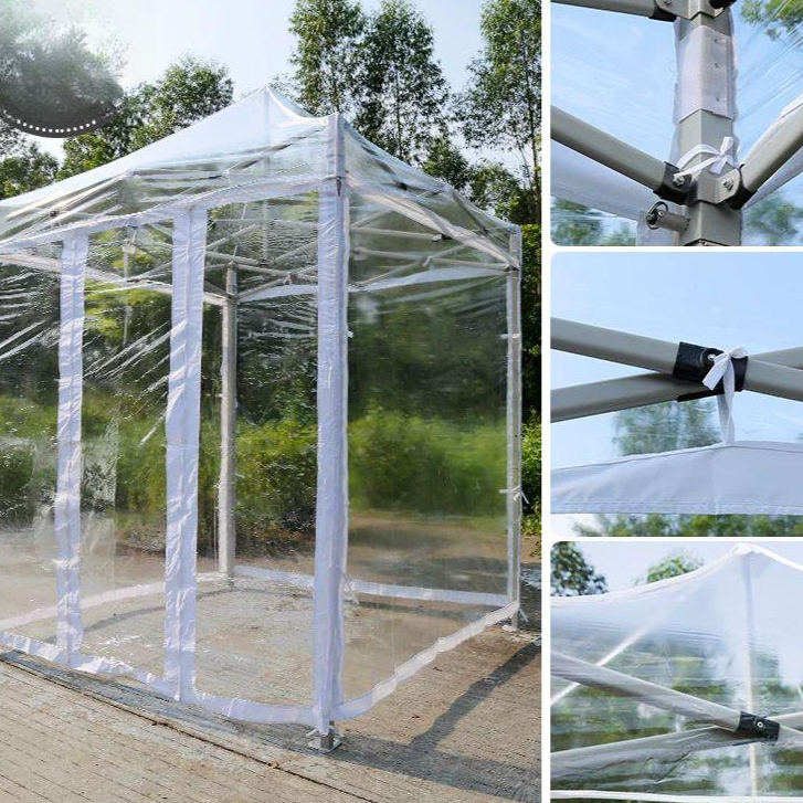 투명 텐트 야외 창고 농막 쉘터 비닐 천막 방수 간이하우스