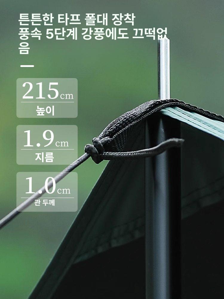 암막 그늘막 차광 옥타곤 대형 블랙코팅 야외 통풍 넓은 5중완전차광블랙코팅 정사각형3 4m 5 A 0x0m - 상세 이미지 5