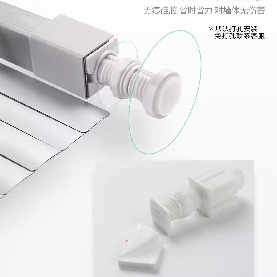 무타공 알루미늄 블라인드 욕실 주방 롤 스크린 - 상세 이미지 5