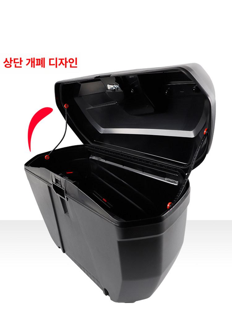 사이드 박스 좌우 사이드박스 후방 측면박스 대형 트렁크 워리어사이드세트수냉식브래킷포함 - 상세 이미지 5
