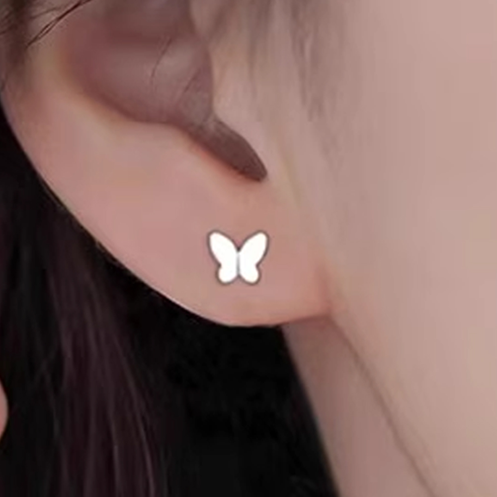 S999 5mm 미니 나비 순은 스터드귀걸이 아르제아 이미지 2