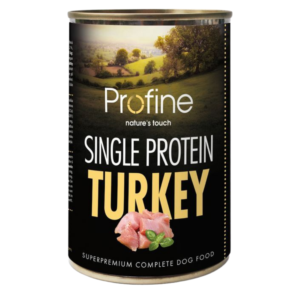 프로파인 내추럴터치 독 LID 싱글프로틴 칠면조, 400g, 6개 이미지 2