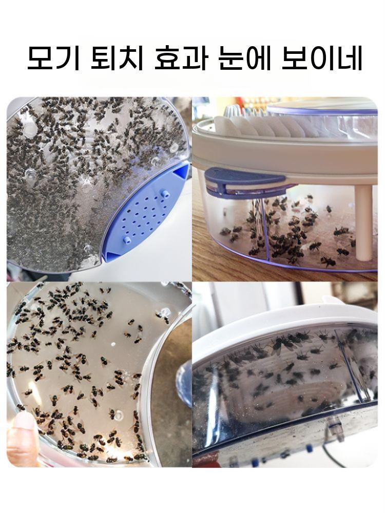 파리퇴치기 날벌레 해충 잡는기계 날파리 초파리 벌레 모기 기계 파리 잡는 퇴치기 포획기 - 상세 이미지 5