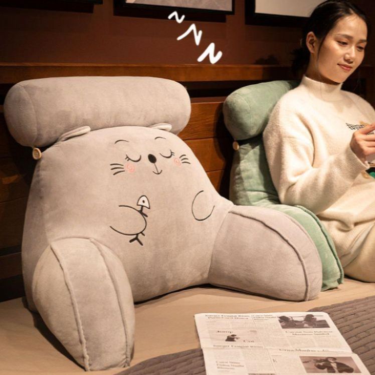 의자허리받침 소파 베개 큰 쿠션 등받이 요추쿠션 - 상품 이미지