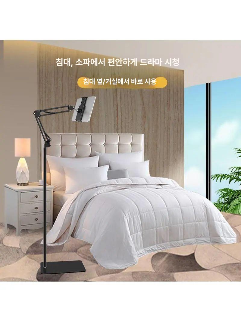 휴대폰 태블릿 거치대 자바라 그립 스탠드 클램프 집게형 YX 203 소프트 135 이하 A - 상세 이미지 3