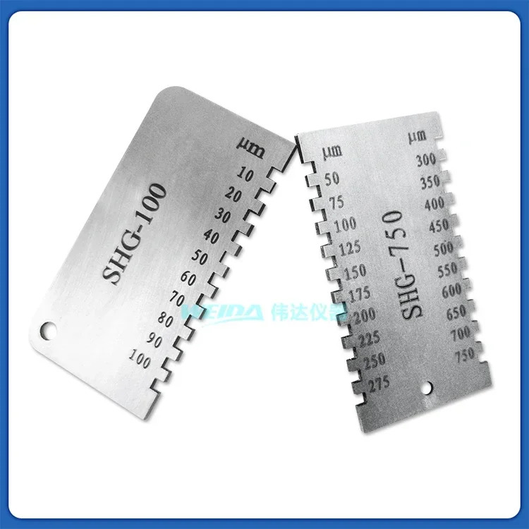 PS2630 스테인레스 스틸 빗 게이지 SHG 습식 필름 두께