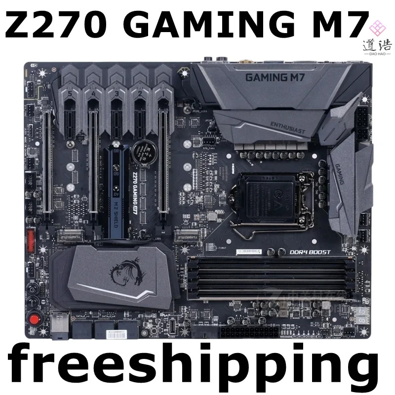 Z270 GNG M7 마더보드64GB LGA 1151 DDR4 메인보드 완전 작동 리퍼