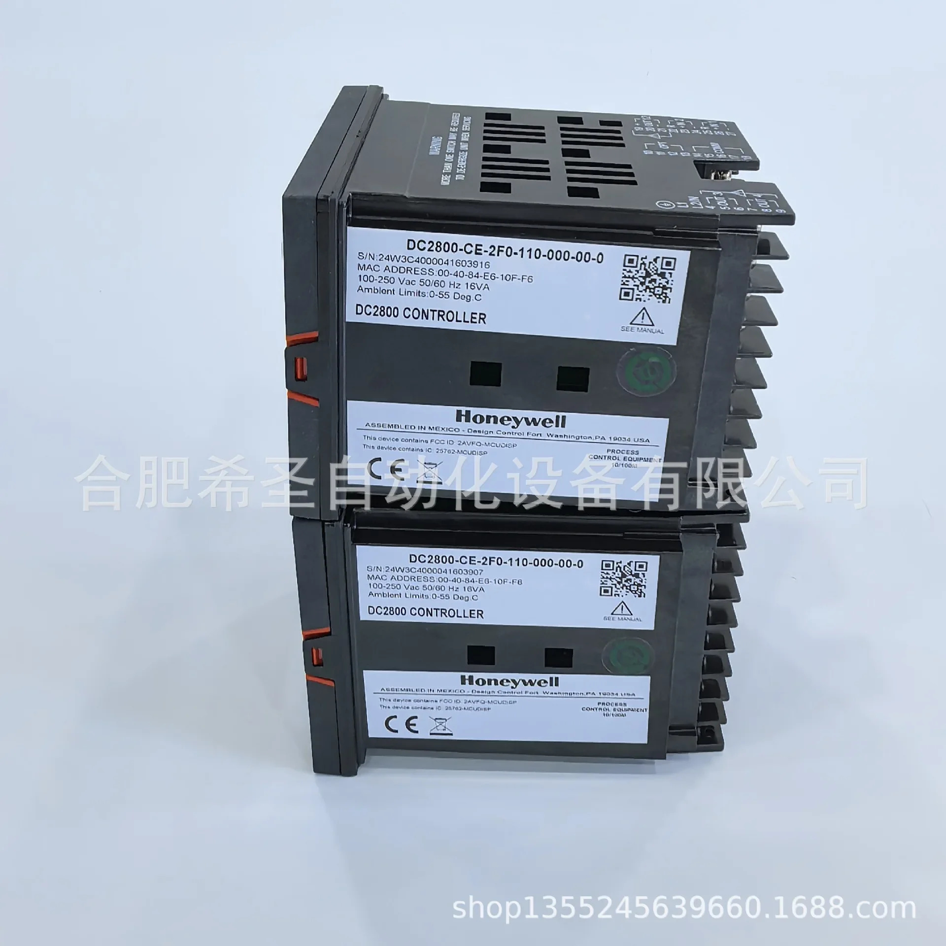 Honeywell DC2800 온도 컨트롤러 DC2800-CE-2F0-110-000-00-0 지점