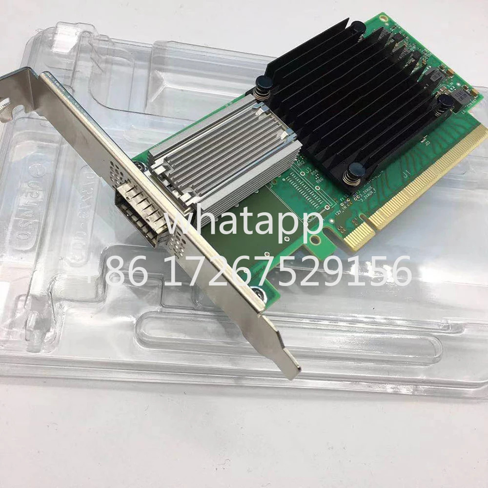Mellanox ConnectX-5 100GbE QSFP28 CX515A 네트워크 카드100Gb/s MCX515A-CCAT NIC 하게 작동 새
