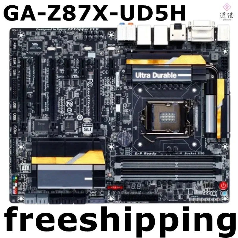 GA-Z87X-UD5H 마더보드32GB LGA 1150 DDR3 Z87 메인보드 완전 작동 리퍼MA