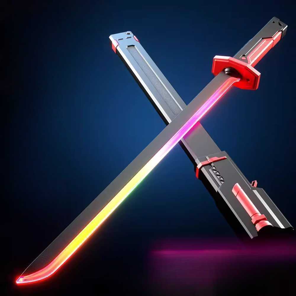 LED 광선검 장난감칼 불꽃 닌자 무사검 놀이 야광검 플레임 7색 / 45발 - 상품 이미지