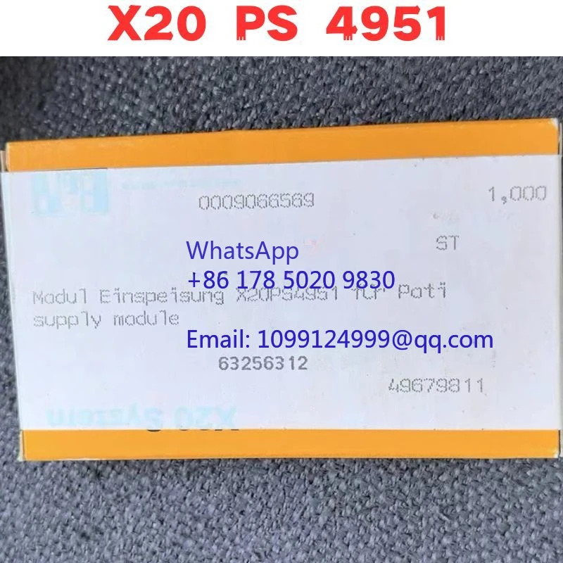 X20 PS 4951 X20PS4951 모듈
