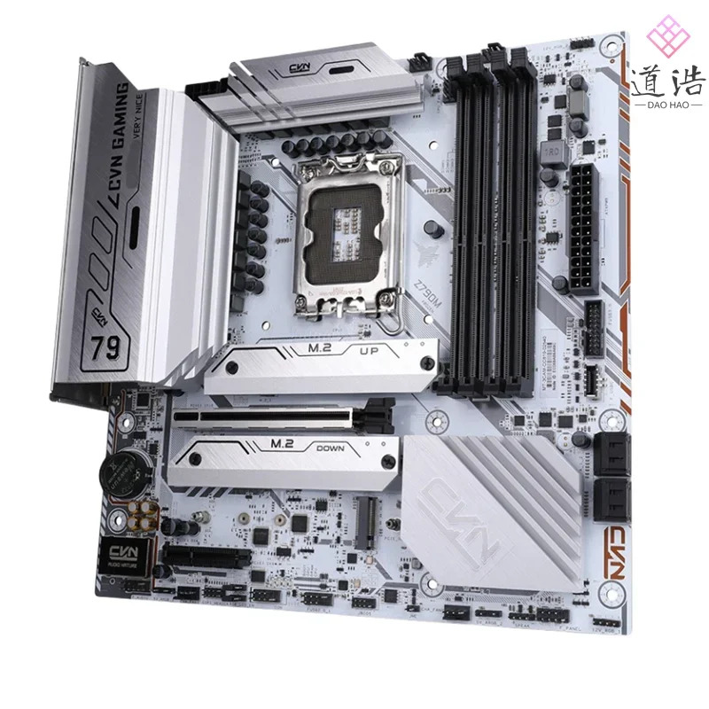 Colorful CVN Z790M FROZEN V20 마더보드 128GB HDMI DP M.2 LGA 1700 DDR4 마이크로 Z790 메인보드 리퍼 완료