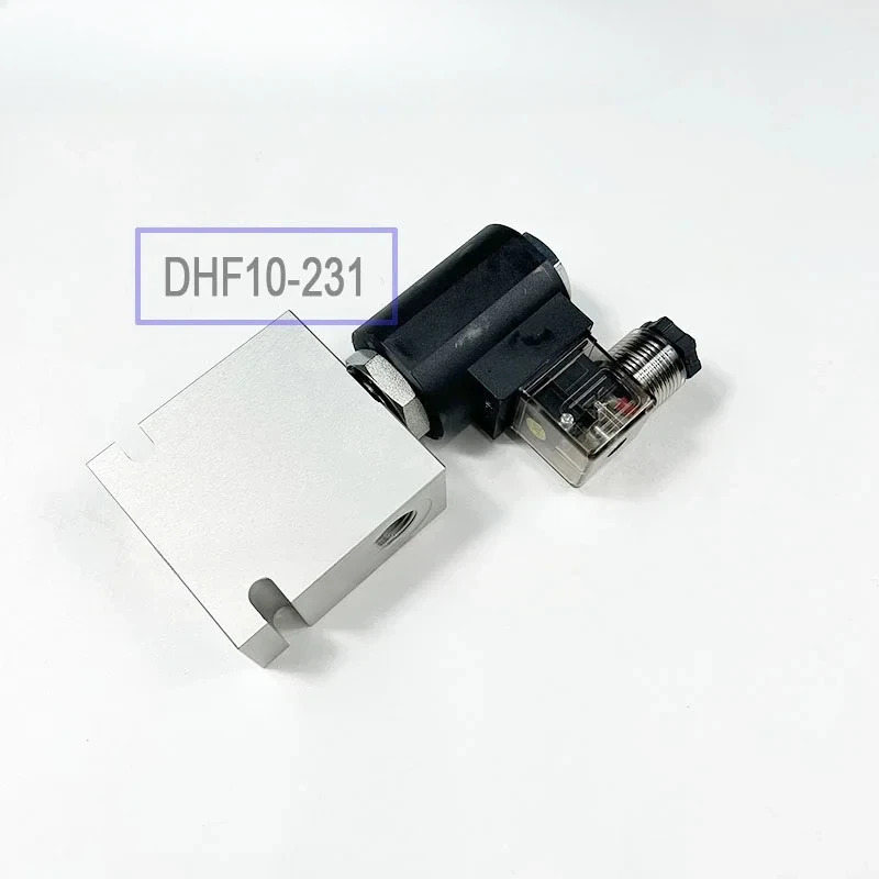 DHF10-231 2위치 3방향 나사형 플매트 카펫 러그밸브 전자기 방향 유압 밸브 SV2-10-3