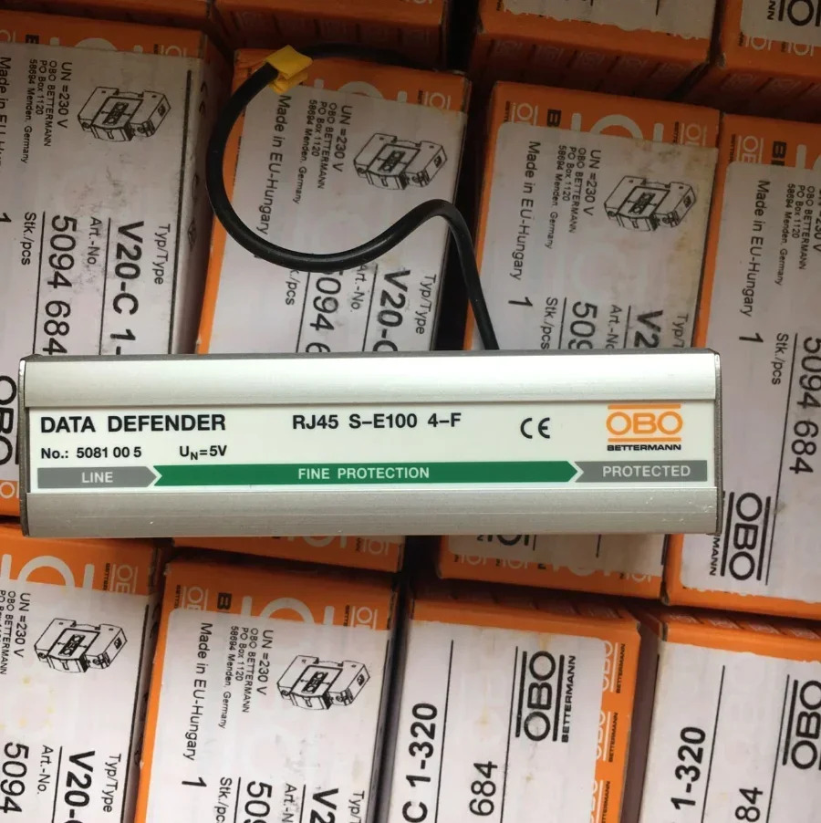 OBO Lightning Protector RJ45S-E100-4-F 기가비트 네트워크 통신 5081005 서지 보호기