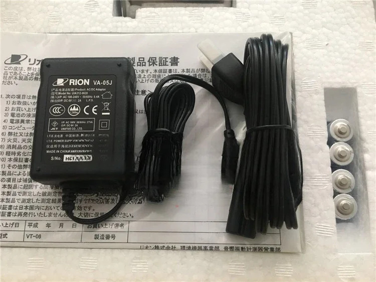 일본 오리지널 RION 음향 점도계 VT-06은 VT-04F 디지털 잉크 로터를 대체