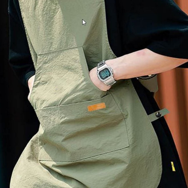 멀티 남성 조끼 앞치마 바리스타 생활 방수 앞치마 가드닝 작업