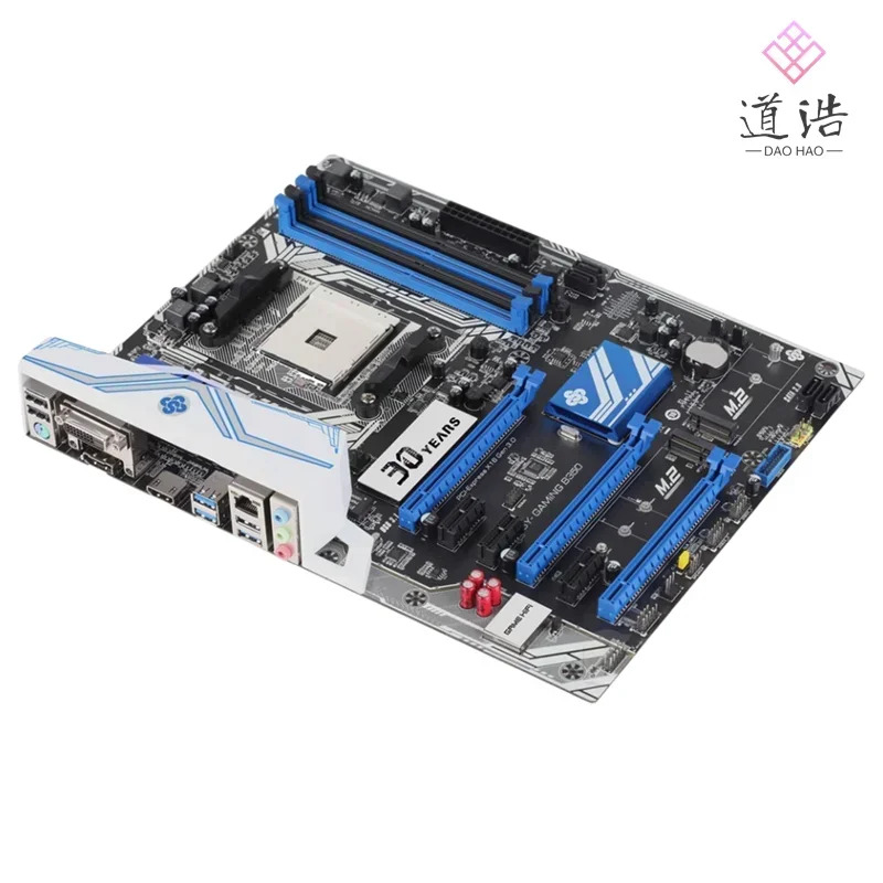 SOYO SY-GNG B350 마더보드 64GB PCI-E3.0 HDMI M.2 소켓 AM4 DDR4 메인보드 완전 작동 리퍼