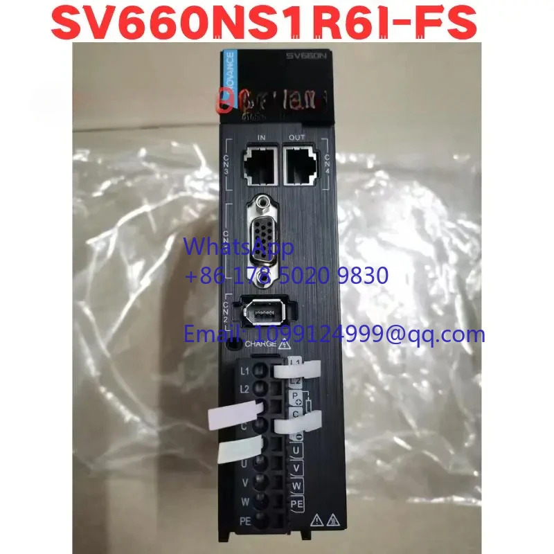 리퍼 서보 드라이버 SV660NS1R6I-FS 정상 기능 완료