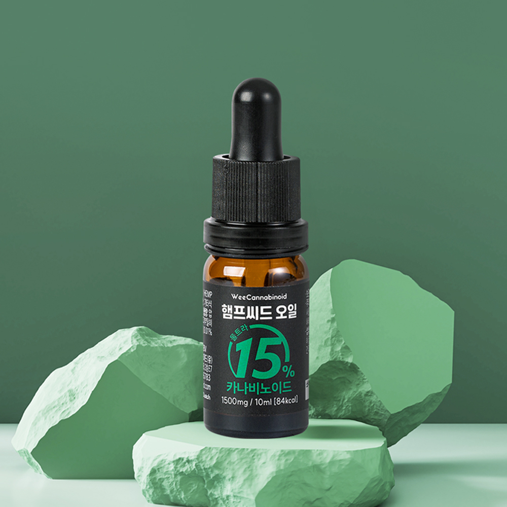 [할인특가] 위카나비노이드 대마종자유 울트라 15% 햄프씨드 오일 10ml, 1개 - 상세 이미지 3