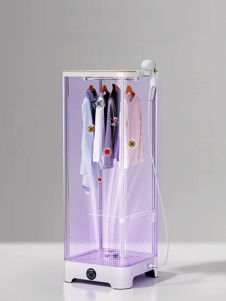 간이식 가정용 빨래 건조기 미니 의류 휴대용 자취 원룸 히터 기본 기계식 단층 - 상품 이미지