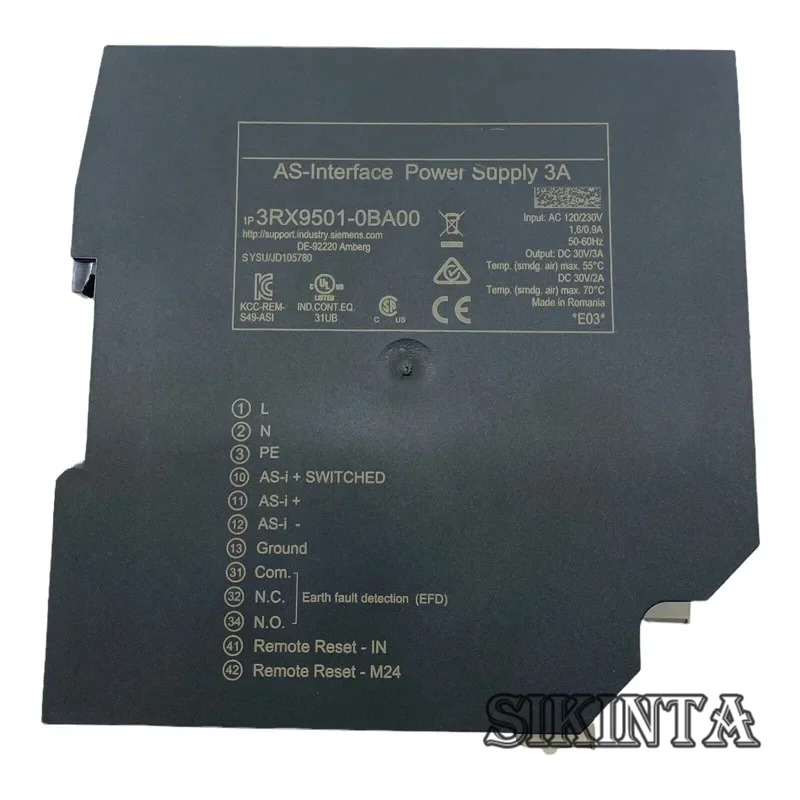 PLC 모듈 3RX9501-0BA00