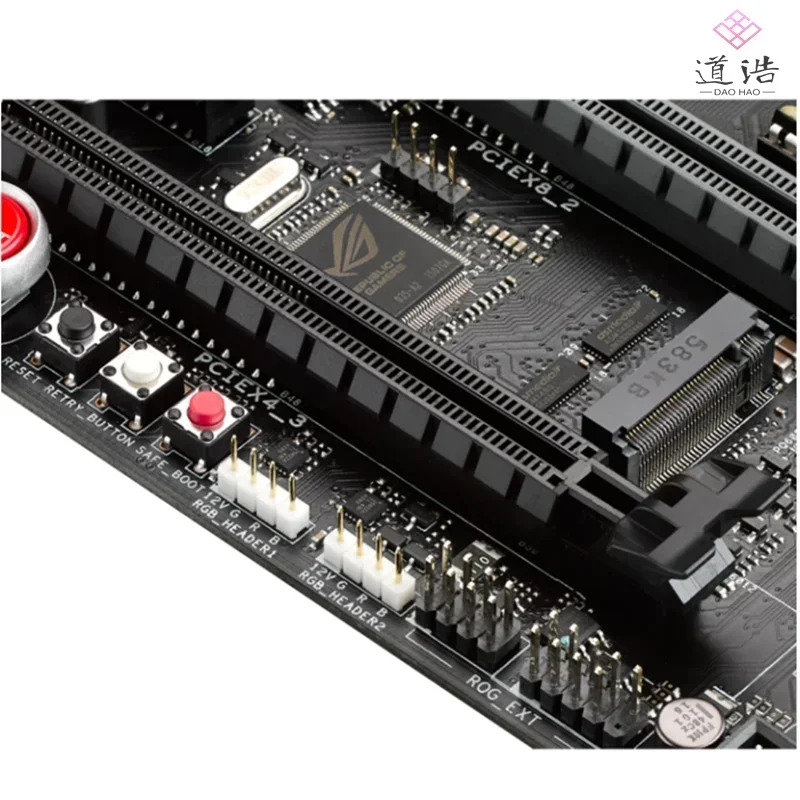 MAXIMUS VIII HERO ALPHA 마더보드 64GB PCI-E3.0 HDMI M.2 LGA 1151 DDR4 Z170 메인보드 완전 작동 리퍼