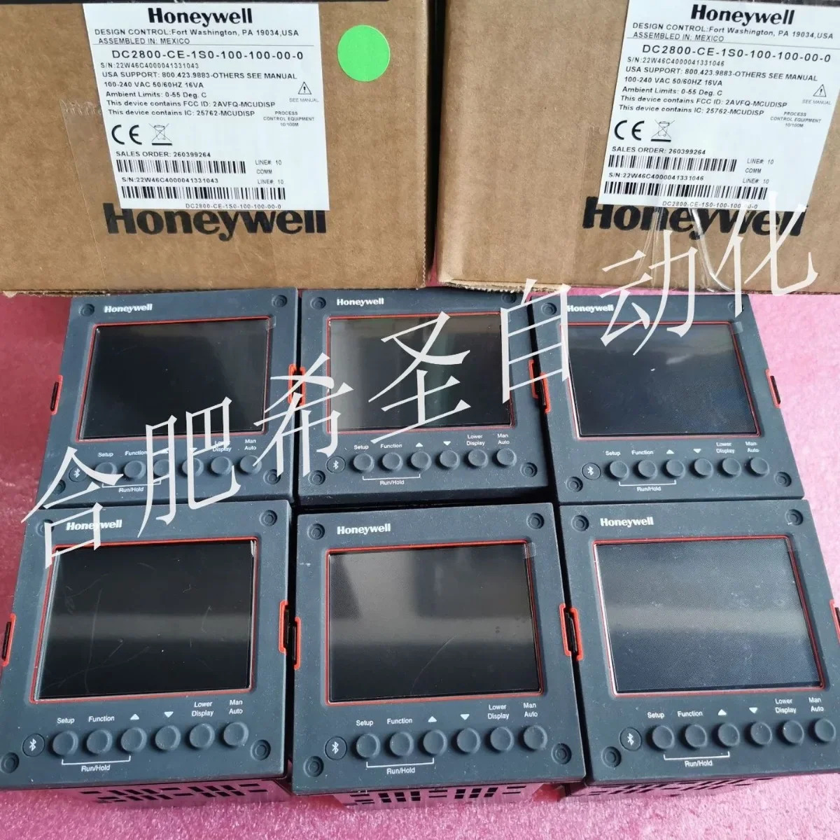 Honeywell UDC2800 시리즈 온도 컨트롤러 DC2800-CE-1S0-200-100-00-0