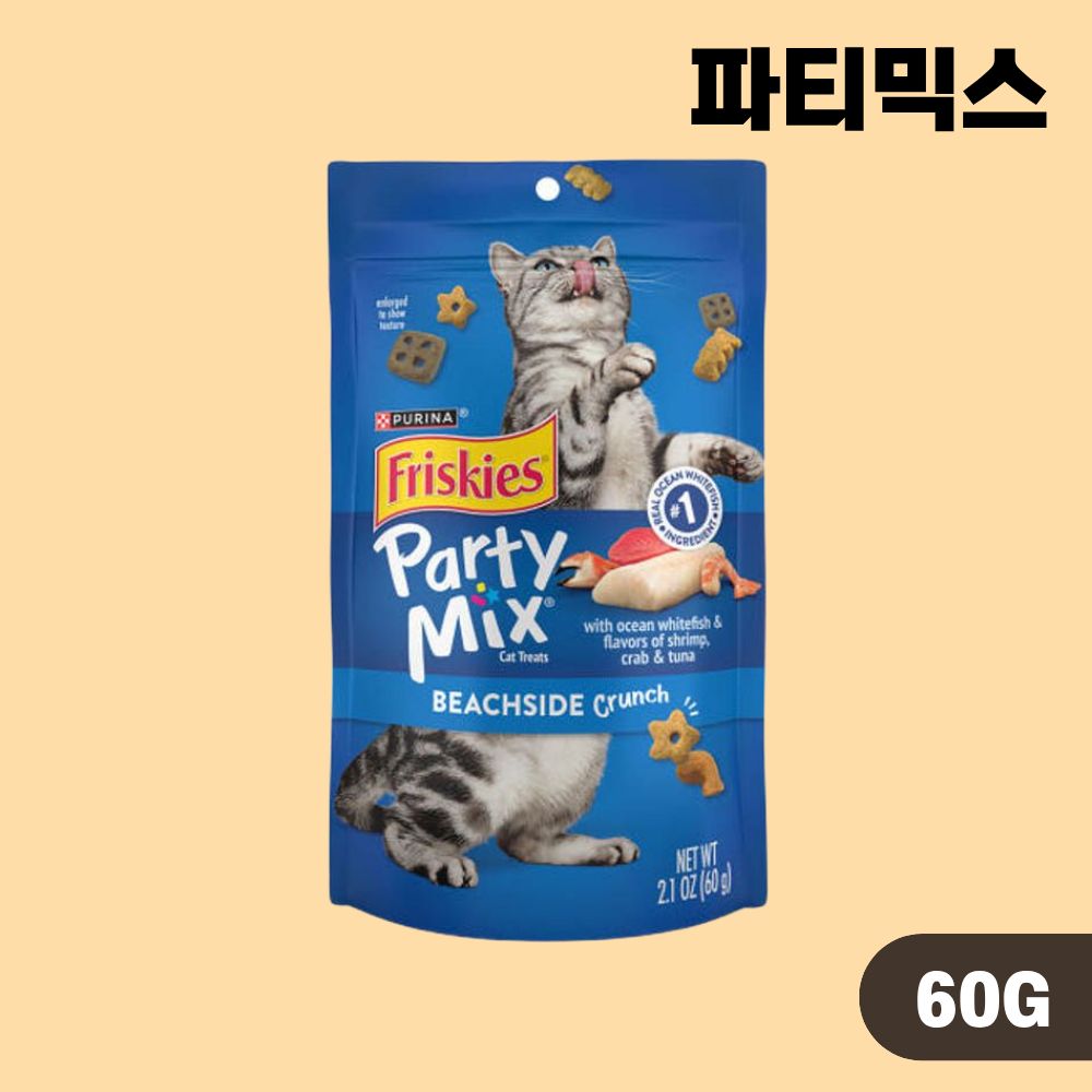 퓨리나 파티믹스 고양이간식 10종 콤보, 60g, 10개 - 상세 이미지 5