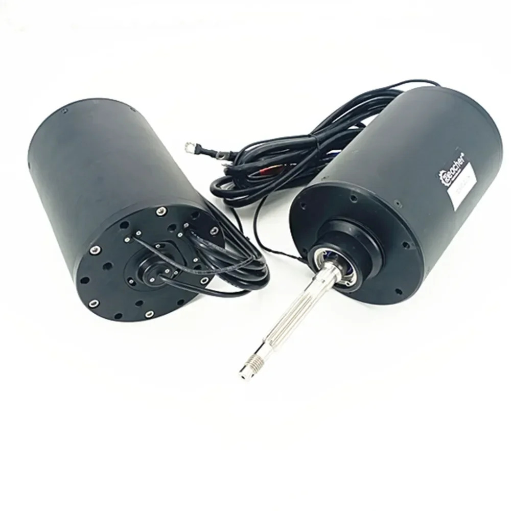 Reacher Tech D155L210 IP68 35kw 서핑 보드 E-foil Marine전기 방수 Dc 브러시리스 모터