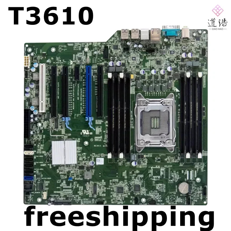 Dell Precision T3610 워크스테이션 마더보드CN-0VG8CW 0VG8CM VG8CM LGA 2011 DDR3 메인보드 완전 작동 리퍼