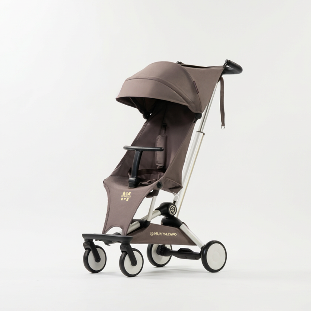 [누비앤타보] NUVY 쌍둥이 유모차 트래블러M 트라이크 초경량 폴딩
