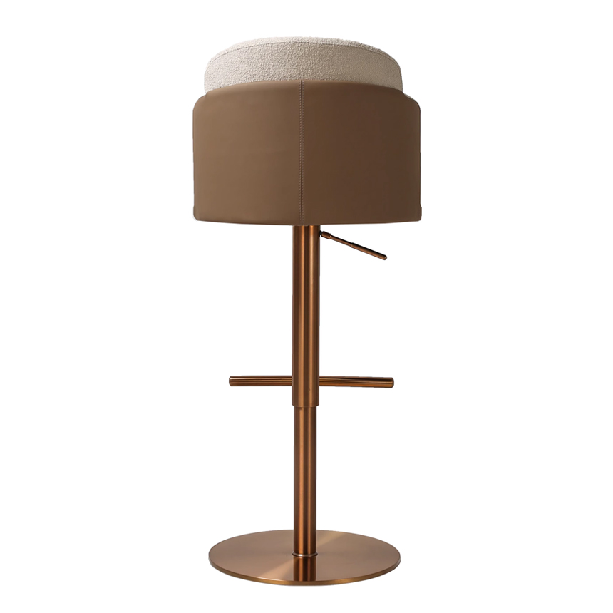 로즈 골드 엘레강스 아일랜드 식탁 홈바 바 스툴 Rosegold Elegance Bar Chair 이미지 8