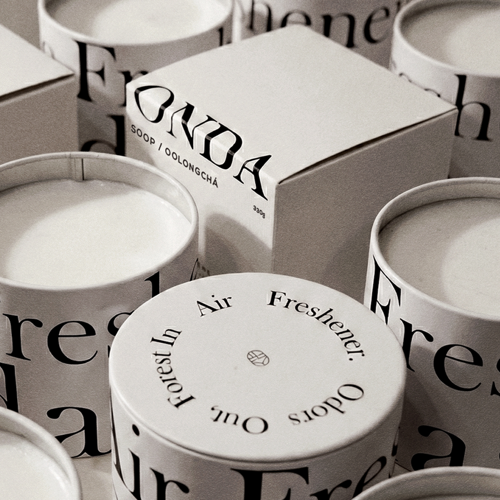 온다숲 힐링 탈취제 330g 고체 디퓨저 방향제 옷장 실내 화장실 우롱차향 2개